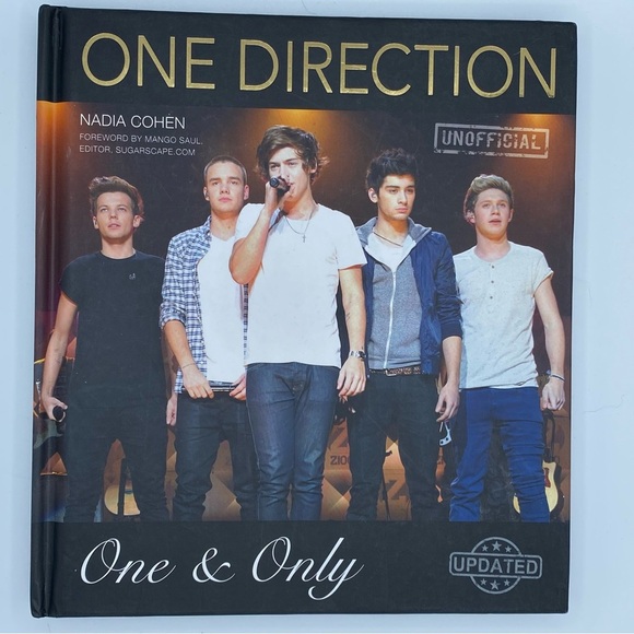 One Direction : One and Only by Nadia Cohen (2012, Hardcover, New Edition) - Picture 1 of 4